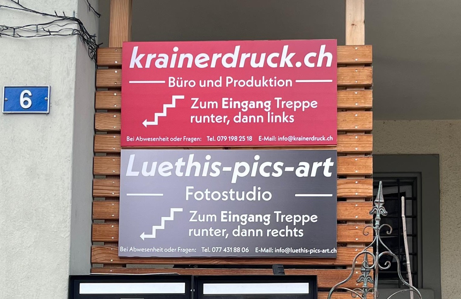 Beschriftungen