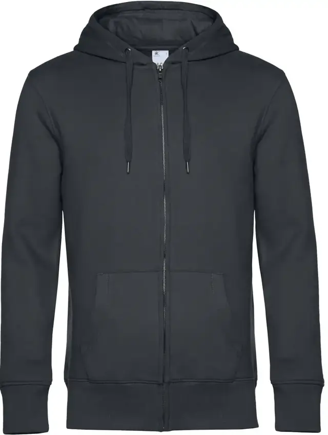 Basic Kapuzenjacke – Asphalt