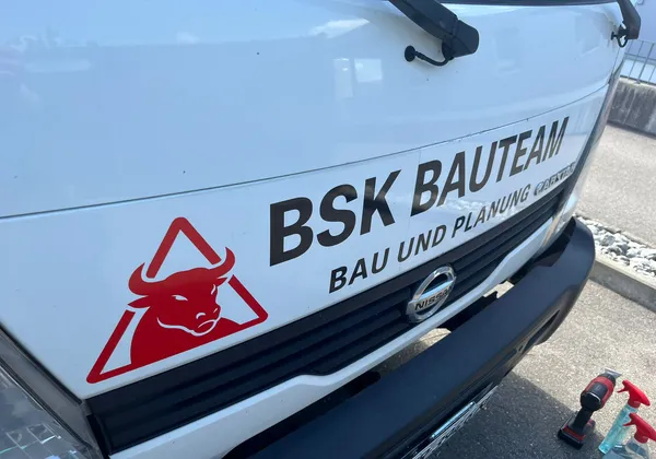 BSK Bauteam – Fahrzeugbeschriftung